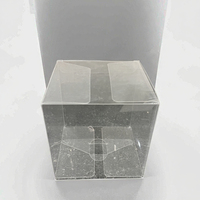 Caja de embalaje de PVC de gran oferta de fábrica, caja de PET personalizada, embalaje de plástico, regalo transparente, caja de PVC de juguete cosmético