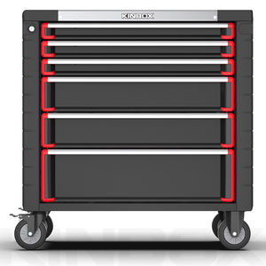 Chariot à outils Kinbox de Ningbo à 6 tiroirs, chariot d'atelier avec roues pour la réparation en garage - Product Image 2