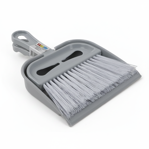 Eco-Friendly Portable Handheld Brush Kit <b>Mini</b> Broom and Dustpan Set for Home Table Cleaning Soft Plastic Bristles - Product Image 2