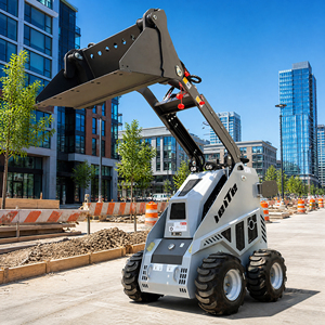 รถตักล้อยางขนาดเล็ก 4x4 ได้รับมาตรฐาน CE และ EPA 5 เครื่องจักรกลการเกษตร ขับเคลื่อนสี่ล้อ ขนาดกะทัดรัด - Product Image 3