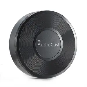 M5 AudioCast için Airplay kablosuz müzik ses hoparlör alıcısı 2.4G WIFI Hifi müzik için DLNA Airplay adaptörü Spotify flama