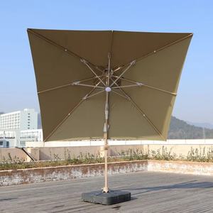 <span class=keywords><strong>Parasol</strong></span> de terrasse moderne à LED 3x3m, style romain, pour cour et jardin, avec mât en aluminium, livraison rapide - Product Image 2