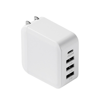 Rapide Chgarger mur chargeur 30W Chargeur Offre Spéciale type c + 3 USB POUR LES Téléphones Cellulaires