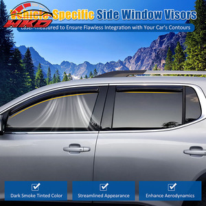 Pare-soleil de fenêtre en acrylique pour GMC Acadia 17-23, protection contre le vent, le soleil et la pluie - Product Image 3