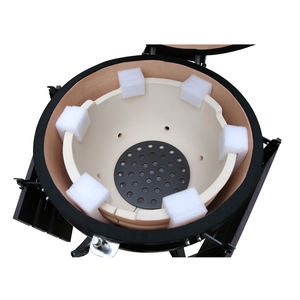 Barbecue/Grill <span class=keywords><strong>de</strong></span> jardin M.Y Kamado 22 pouces, type rotisserie, barbecue au charbon <span class=keywords><strong>de</strong></span> bois, fumoir extérieur - Product Image 6