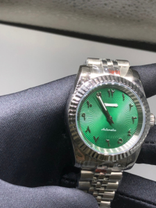 นาฬิกาข้อมือ NEW Nh35 Movement พร้อมโลโก้สั่งทำ คุณภาพสูง เครื่อง Seiko NH35 ออโตเมติก โครงกระดูก สำหรับผู้ชาย - Product Image 4