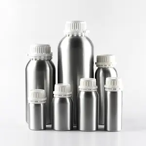 무료 샘플 리필 화장품 포장 100ml 120ml 150ml 200ml 300ml 500ml 1 리터 도난 방지 캡 알루미늄 병