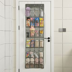 Foldable Mesh <b>Shoe</b> Hanging Bag Behind the Door <b>Shoe</b> Organizer Hanging Storage <b>Holder</b> - Product Image 1