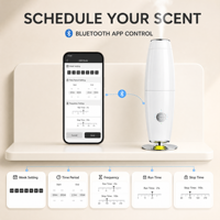 Diffuseur d'arômes sans eau rechargeable par USB-C pour grandes pièces, salons et maisons