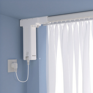 Para Zemismart, Control por Aplicación HomeKit SmartThings Google Home, Control por Voz Siri, Cortina Deslizante Electrónica para el Hogar, Matter Thread Home - Product Image 3