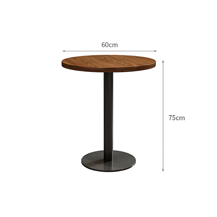 Table de restaurant ronde