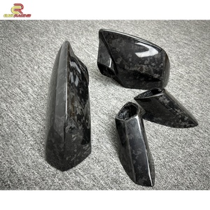 Forged Carbon Fiber Side <b>Mirror</b> Cover Replacement for Lambo Huracan LP580 LP610 2014-2018 Car Cap <b>Shell</b> Forged Carbon Parts - Product Image 1
