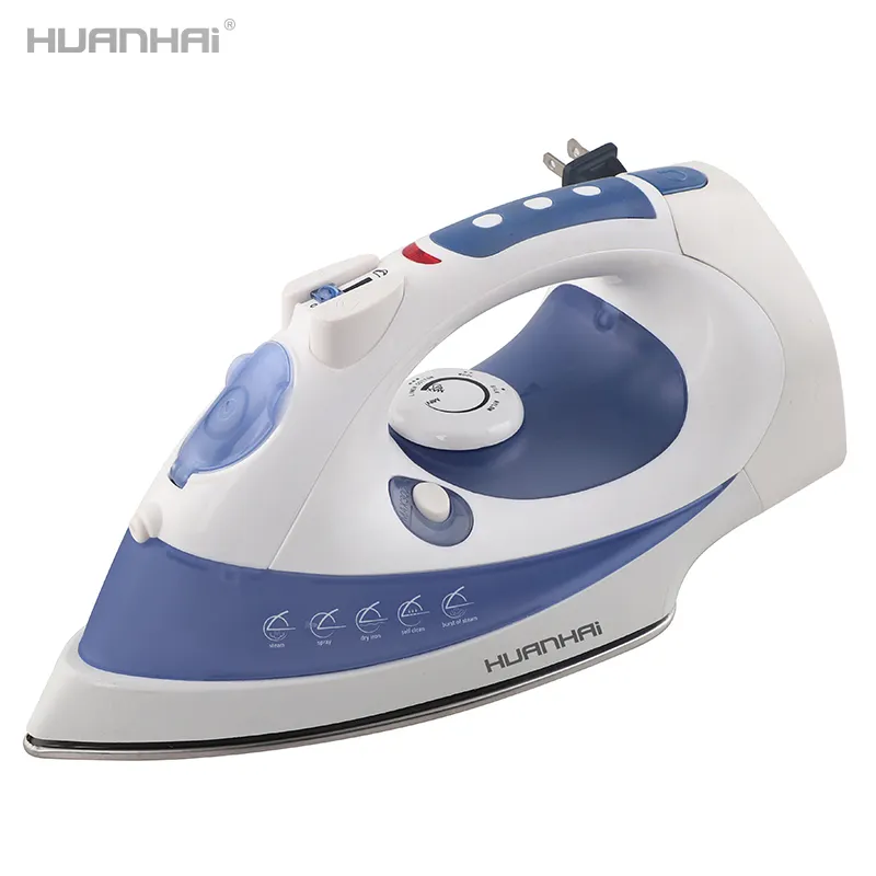 Vertical Steamer Non-stick Soleplate Water Tank Professional Electric Industrial Hand Steam Iron Portable For Clothes