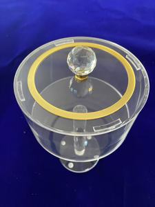 Rõ ràng Acrylic kẹo đứng với bao gồm-chân cao thanh lịch hiển thị cho đồ ngọt trên cửa hàng truy cập - Product Image 6