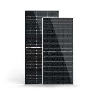Nouveau matériau 580W silicium monocristallin panneaux solaires de type N Modules PV bifaciaux Kit de système <span class=keywords><strong>solaire</strong></span> pour <span class=keywords><strong>façade</strong></span> de toit RV BIPV - Product Image 1