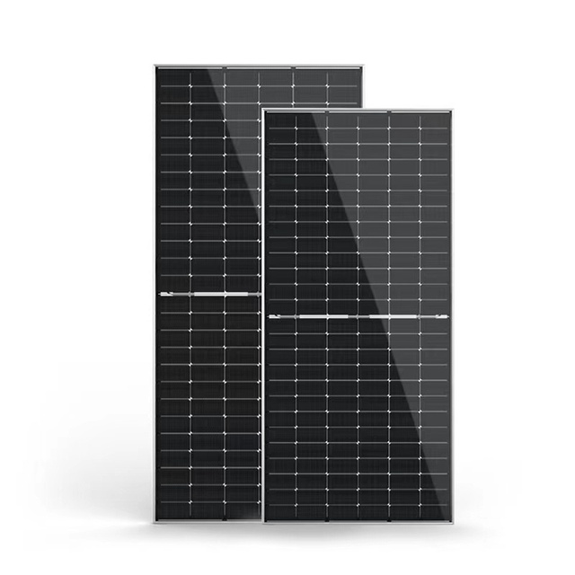 New Material 580W Monocrystalline Silicon N-Type Solar Panels Bifacial PV Modules Solar System Kit for Roof Facade RV BIPV