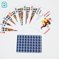 Cartes à jouer en papier écologique de haute qualité imprimé sur mesure en gros Poker Deck conception personnalisée
