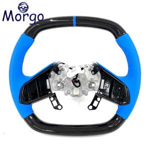 Volant sport en fibre de carbone amélioré pour <span class=keywords><strong>Chevrolet</strong></span> <span class=keywords><strong>Corvette</strong></span> C8 2020 2021 <span class=keywords><strong>2022</strong></span> 2023 2024, accessoires intérieurs de voiture - Product Image 1