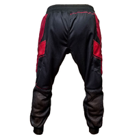 Pantalon de course de football personnalisé pour hommes avec broderie élastique Patchwork Design imperméable caractéristique-pour Paintball Jogging Sports pour jeunes