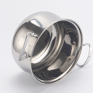 Good miss — casserole en acier inoxydable poli brillant, pot pour le ragoût avec Double manche et Double fond - Product Image 6