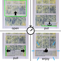 Moustiquaire extensible en fibre de verre, transparent, pour fenêtre