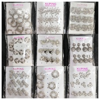Xuping Sieraden Groothandel Koperen Oorbellen Cartoon Fruit Dieren Bloem Mode Trendy Dames Oorbellen CZ Kristal Studs Oorbellen