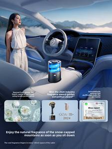 Parfum désodorisant pour voiture Tulas View 2026 Nouvelle fragrance haut de gamme Cadeau du Nouvel An Chinois Aromathérapie solide pour porte-gobelet T TORRAS - Product Image 2