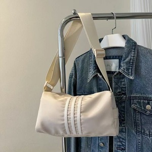 <b>Underarm</b> Shoulder <b>Bag</b> Middle Size Open Pocket Nylon Lining Leisure Travel Crossbody Sports <b>Bag</b> For Women - Product Image 3