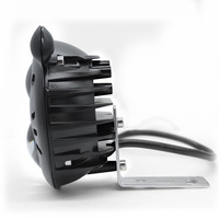 Projecteur LED à double faisceau style Mickey Mouse, éclairage de moto, indice de protection IP67, phare antibrouillard pour scooters électriques, motos, voitures