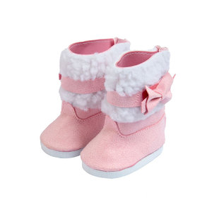 Venta caliente de alta calidad de invierno botas de felpa muñecas zapatos de juguete 18 pulgadas niña muñeca zapatos Accesorios - Product Image 4