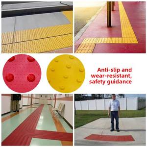 <span class=keywords><strong>Dalles</strong></span> de pavage tactiles antidérapantes de haute résistance Duonik Premium faciles à installer pour les espaces publics - Product Image 2
