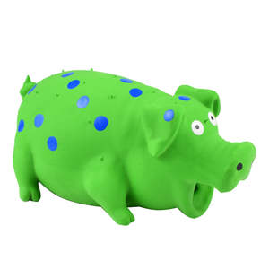 Domuz gıcırtılı köpek interaktif kauçuk çiğnemek oyuncak dayanıklı lateks nokta küçük orta büyük köpekler için <span class=keywords><strong>Grunting</strong></span> köpek domuz oyuncaklar - Product Image 3
