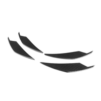 Aileron avant en fibre de carbone sèche style AC, garniture extérieure latérale pour BMW M3 M4 G80 G81 G82 G83, canards de voiture