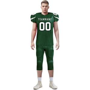 เสื้อเจอร์ซี่และกางเกงฝึกซ้อมฟุตบอลแบบสั่งทำสำหรับเยาวชนและผู้ใหญ่เครื่องแบบรักบี้มีแผ่นรองในตัวหมายเลขทีมเสื้อผ้าฟุตบอลที่มีคุณภาพ - Product Image 3