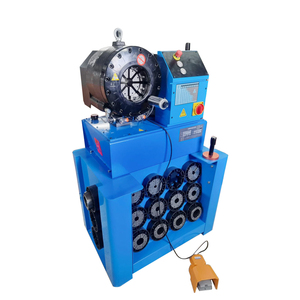 Factory Wholesale HongWang SP60 Blue Hose Crimper Tool Machine 1/4-2.5 Inch <b>Crimping</b> Machine for Hydraulic Hose 1 Year Warranty - Product Image 1