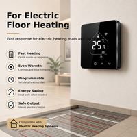 Termostato Inteligente Programable Comfurter Resistente al Agua con Garantía de 3 Años, Controlador de Temperatura Wifi con Sensor Externo