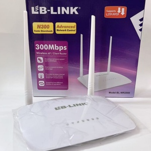 เราเตอร์ไร้สาย LB-LINK รุ่น BL-WR2000A เสาอากาศ 2 ต้น พอร์ตแลน 4 ช่อง ความเร็ว 300Mbps ระบบไร้สาย N AP/เราเตอร์ Wifi รุ่น BL-WR2000 - Product Image 1
