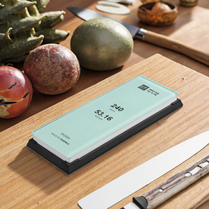 Đá mài dao bếp Corundum trắng cao cấp, thân thiện với môi trường, độ nhám thô 100-400, 4 trong 1, một mặt - Product Image 1