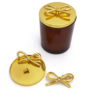 Manijas y Perillas Metálicas Personalizadas con Diseño <span class=keywords><strong>de</strong></span> Lazo para Tapas <span class=keywords><strong>de</strong></span> Frascos <span class=keywords><strong>de</strong></span> Fragancias/Velas, Cajones, Cajas <span class=keywords><strong>de</strong></span> Palillos, Puertas <span class=keywords><strong>de</strong></span> Armarios y Decoración del Hogar - Product Image 1