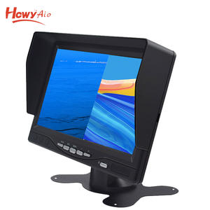 7Inch Auto Spiegel Kamera Mit Dual Kameras Objektiv Auto Monitor High Definition Rekord Funktionen 2 Display AHD 1080P auto Monitor - Product Image 1