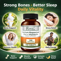 Multivitamines Personnalisables avec Zinc et Vitamine D3 – Comprimés pour Hommes et Femmes Soutenant les Fonctions Nerveuses et Musculaires