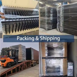 Giá rẻ ép hàng đầu kẽm thép hàng rào tấm ngoài trời mạ kẽm dân cư hàng rào kim loại - Product Image 6