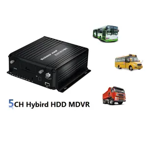 Richmor AI kotak hitam Mobil DVR, Hard Disk MDVR 4CH 8CH 3G 4G LTE GPS ADAS DSM 5.000 pssenger menghitung CMSV 1080P Mobile DVR NVR