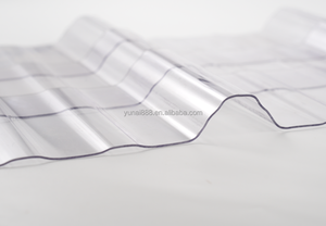 Loại khác nhau B1 Lớp Chống Cháy không thấm nước tấm PC độ trong suốt cao 100% nguyên liệu - Product Image 3