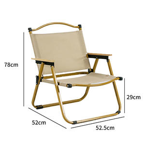 Ensemble de chaise pliante d'extérieur moderne et de table solide en gros, équipement portable pour le <span class=keywords><strong>camping</strong></span> et la pêche - Product Image 1