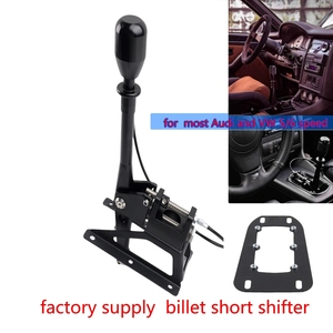 Modification Mise à niveau de la boîte de vitesses Levier de vitesse court pour <span class=keywords><strong>Audi</strong></span> <span class=keywords><strong>A4</strong></span> <span class=keywords><strong>B5</strong></span> B6 B7 80 B4 Levier rapide Aluminium Billet Verrouillage inverse - Product Image 2
