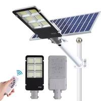 Vente en gros de lampadaire monocristallin Offre Spéciale Batterie au lithium 60W100W200W300W500W commercial Lampadaire solaire à led