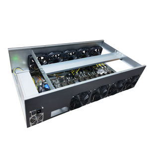 Caja de servidor 12GPU, estructura con ranura de 45mm, placa base <span class=keywords><strong>ONDA</strong></span> 2400w, PSU, 4 + 64GB, SSD, RAM todo en uno - Product Image 1