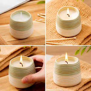 Velas Aromáticas Personalizadas en Frascos de Cerámica, Recuerdos Creativos, Artículos Decorativos Atmosféricos, Frascos de Cerámica para Velas Aromáticas - Product Image 5