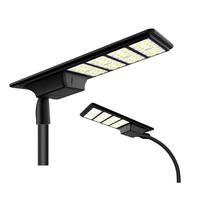 Lampadaire Solaire Tout-en-un OEM Personnalisé en Usine 100W 150W IP66 Robuste pour Projets Extérieurs et Éclairage Routier